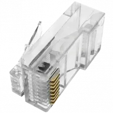 Коннектор соединительный неэкранированный (упаковка 100 шт) RJ45 кат. 5e