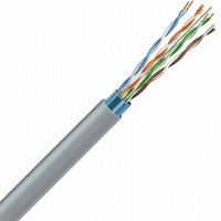 Кабель FTP мідь внутрішній ЗЗКМ Cat. 6 F/UTP 4x2x23 AWG (К) (70910061) бух. 500м