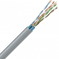 Кабель FTP мідь внутрішній ЗЗКМ Cat. 6 F/UTP 4x2x23 AWG (К) (70910061) бух. 500м