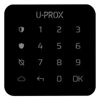 Беспроводная сенсорная клавиатура для одной группы U-Prox Keypad G1 Black