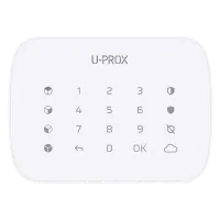 Беспроводная сенсорная клавиатура для четырех групп U-Prox Keypad G4 White