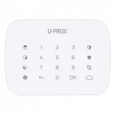 Беспроводная сенсорная клавиатура для четырех групп U-Prox Keypad G4 White